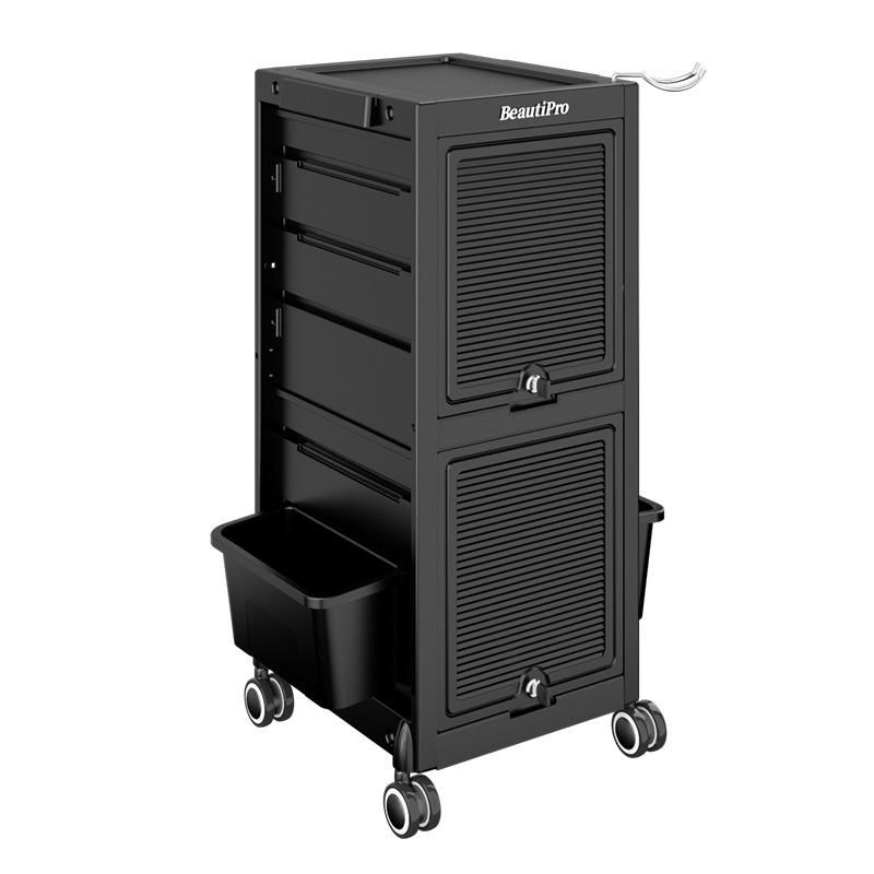 KingWin Hair Salon Storage Trolley: Drawer-Type Cart for Hairdressing Tools