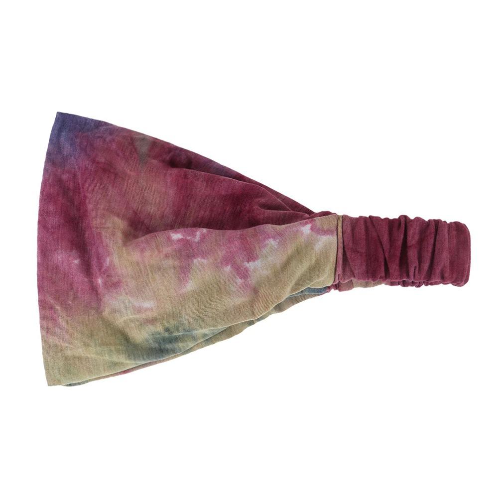 Cotton Yoga Headband Face Washing Fitness Elastic Headband Simple Tie Dye Headbands Girls