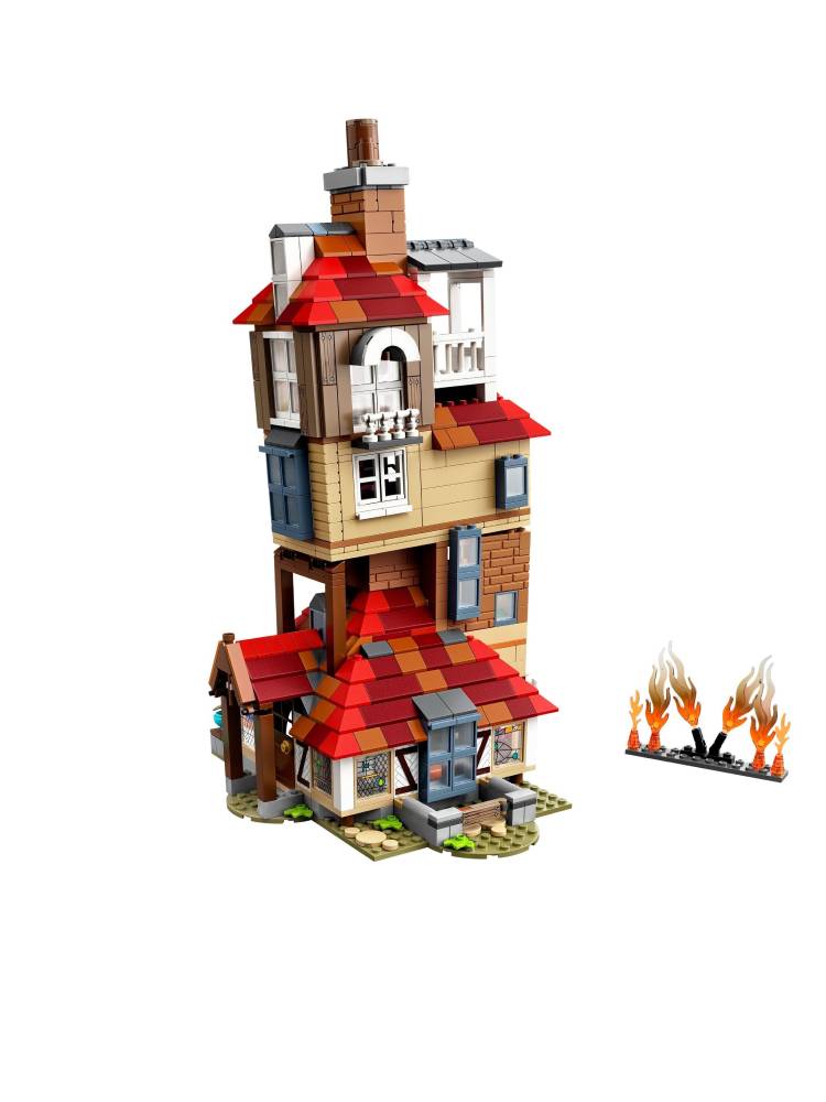 

Новый Переулок Барроу, высокая сложность, сборные блоки «сделай сам», 75980, детская игрушка, совместимый строительный блок