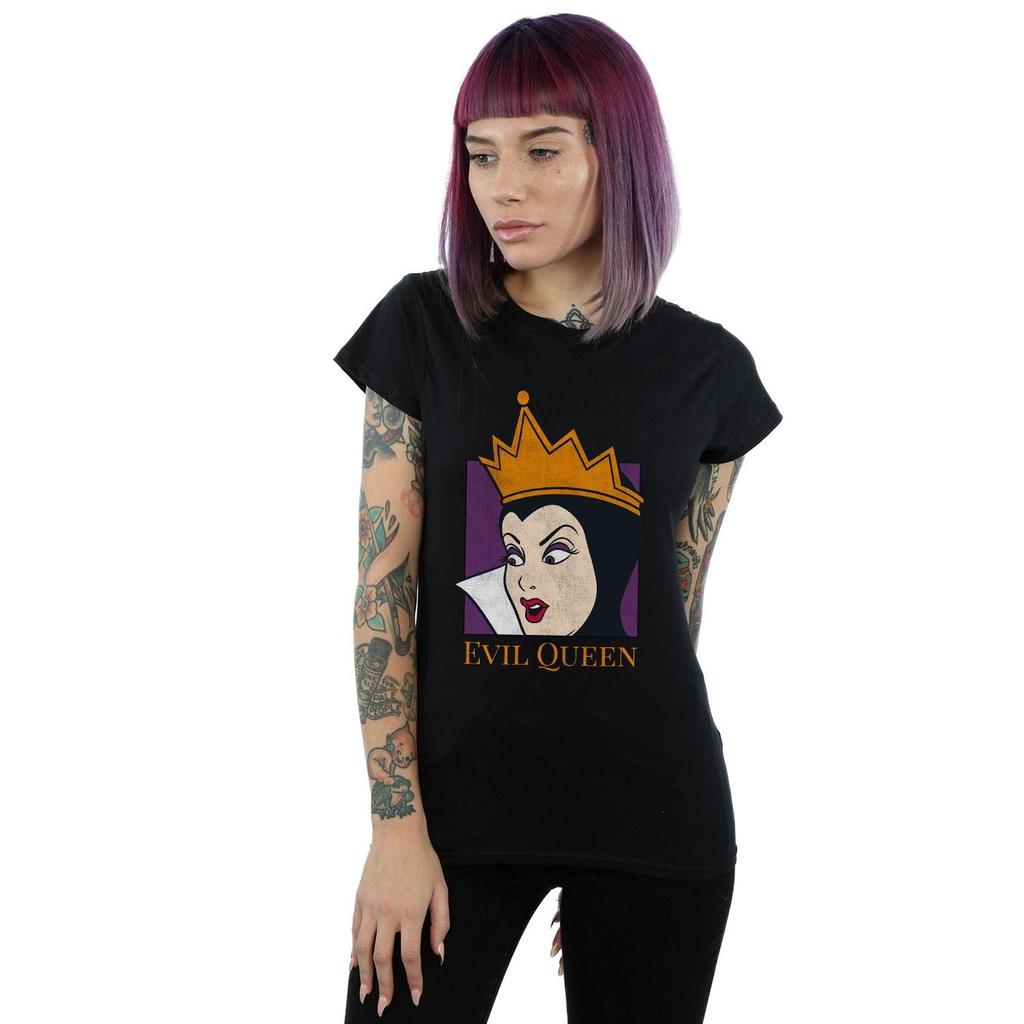 Snow White And The Seven Dwarfs Womens/Ladies Evil Queen Cotton T-Shirt