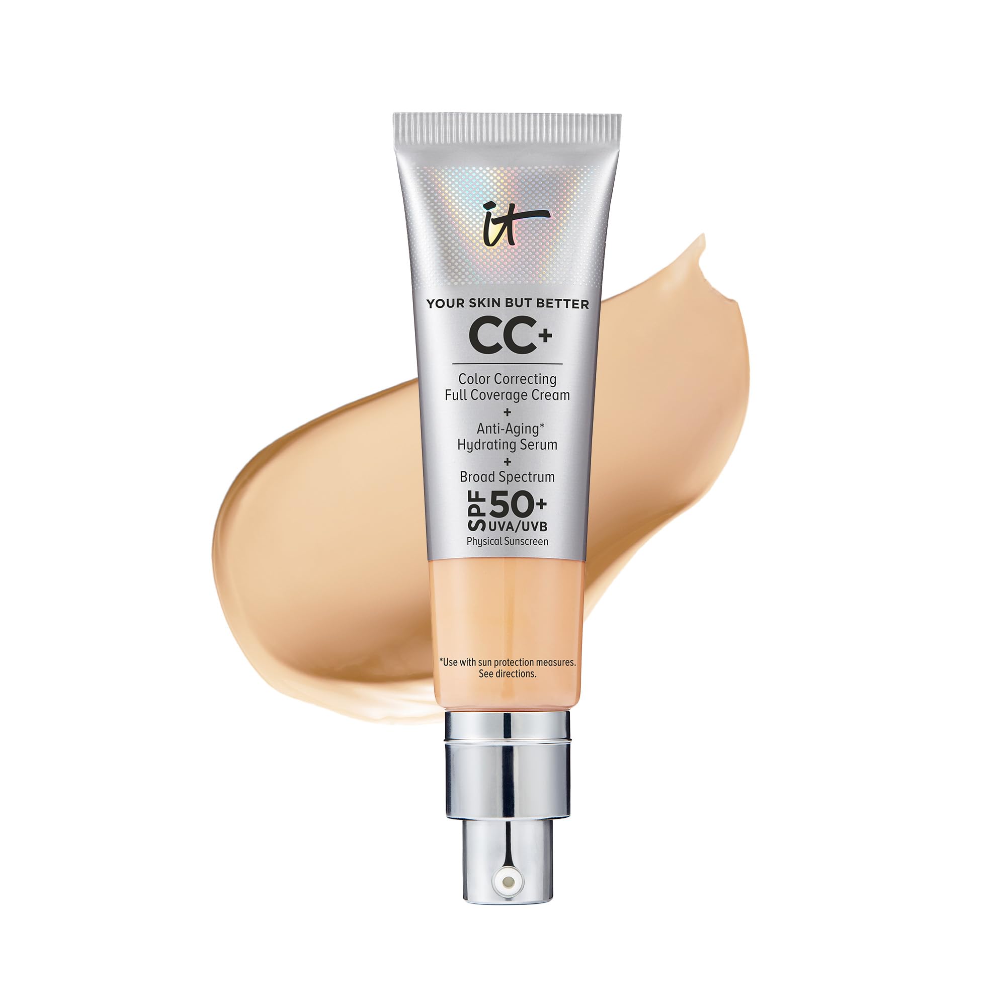 

IT COSMETIC Ваша кожа, но лучше CC крем Крем с SPF CC+ 50+ (Средняя)