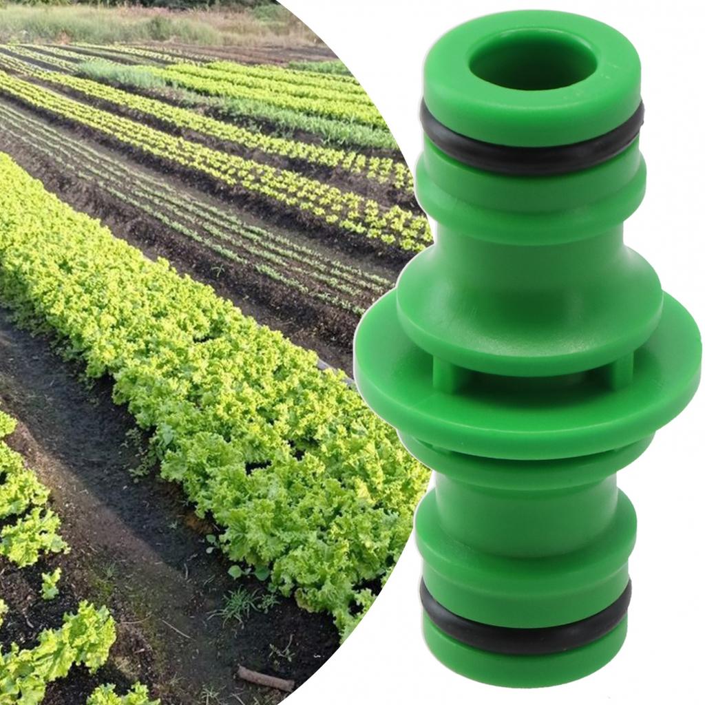 Connector Hose 1/2\" Hose Connections 2 Way Black/green