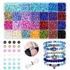 Soft Pottery Sheet 28 Grid Production Bracelet Diy Beading Material Bag Set Box Bracelet Bead Jewelry Accessories