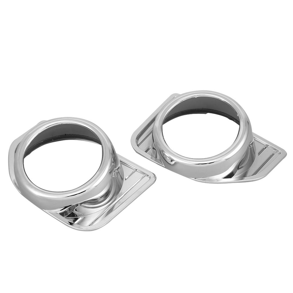 2pcs Front Fog Light Cover Decoration Trim Stickers Fit for Hiace 200 20142020 Electroplate