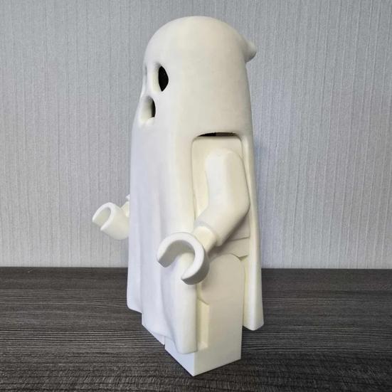 Halloween Ornament Ghost Fun Haunted House Decor 3D Printed Naughty
