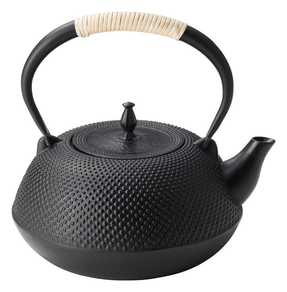 Tonami Shoten Iron Kettle, Black, 1.6L, Small, 102-8