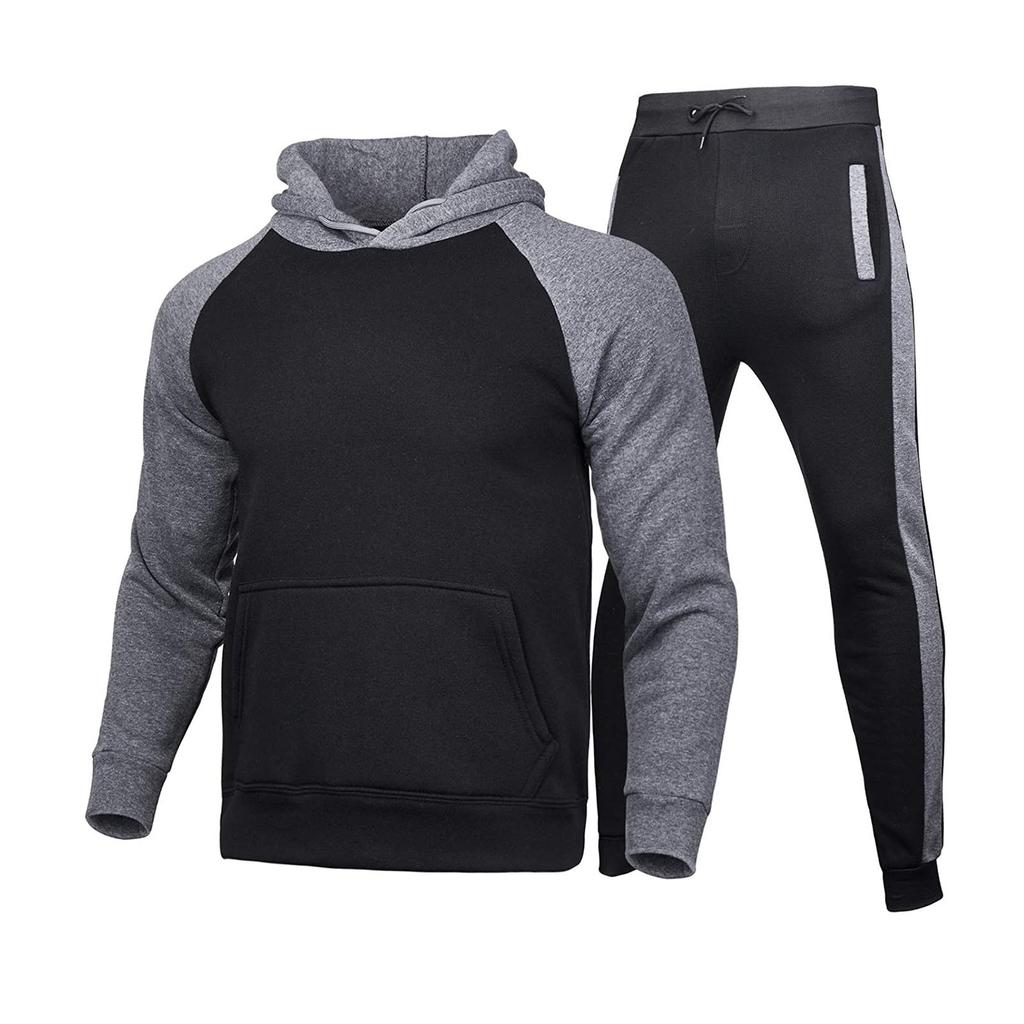 Herren-Wintersportbekleidung, Trainingsanzug, Kleidung, Outfits, Set, Sweatshirt + lange Jogginghose
