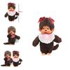 Jucărie de pluș adorabilă Monchhichi cu material de pluș moale și design durabil pentru copii și colecționari