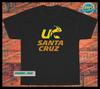 Nové uc santa cruz banana slugs logo americké vtipné tričko VELIKOST S-5XL Unisex Tričko
