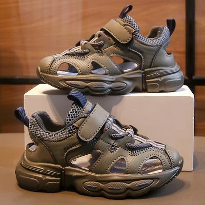 Kinder Baotou Sport- und Freizeitschuhe Rahmen Outdoor Sandalen Single Mesh Atmungsaktive Strandschuhe