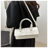 New Arrival Faux Leather Square Shoulder Bag Magnetic Closure Crossbody Handbag for Women