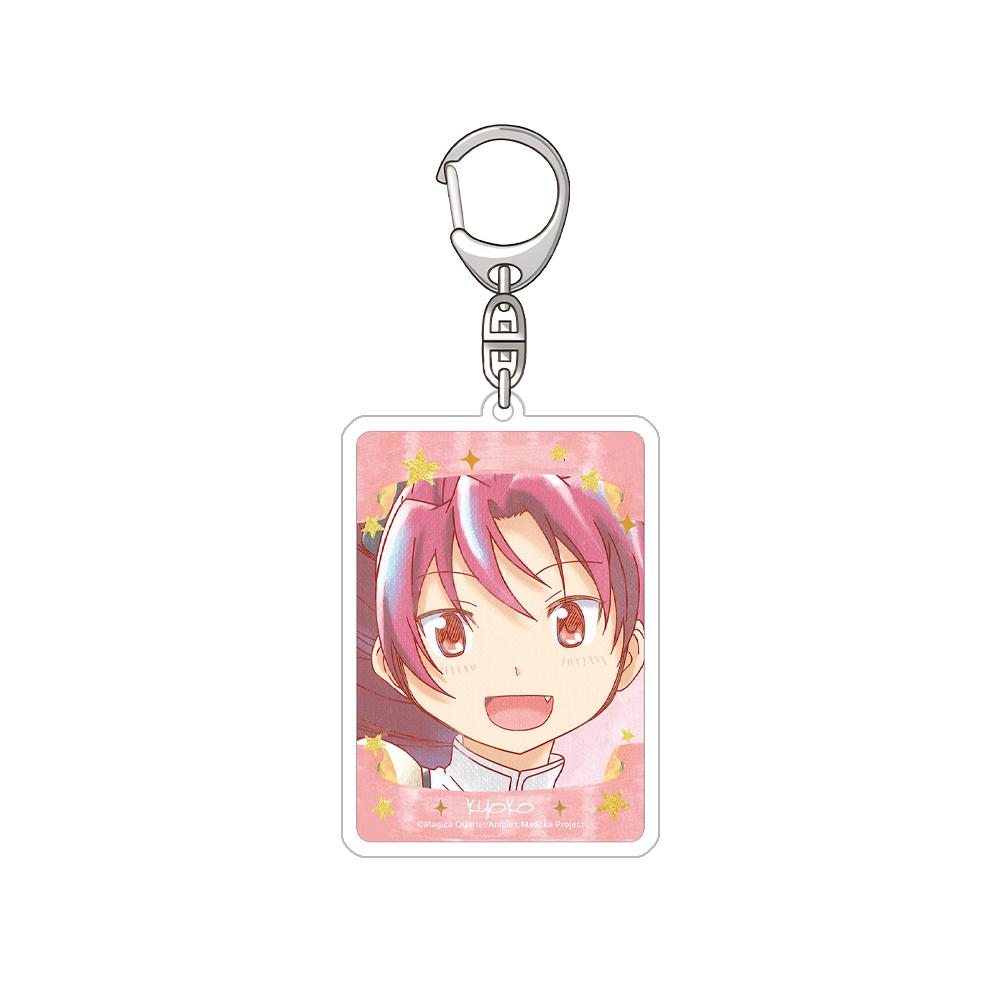 

Puella Magi Madoka Magica Kaname Madoka Akemi Homura Miki Sayaka Tomoe Mami Sakura Kyōko Official Acrylic Keychain Bag pendant 6 cm