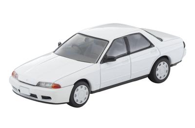 TOMYTEC Tomica Limited Vintage Neo Scale Nissan Skyline Sports Sedan GXi Type X White 1992 Model 1/64 LV-N194d 4-Door (Finished Product)