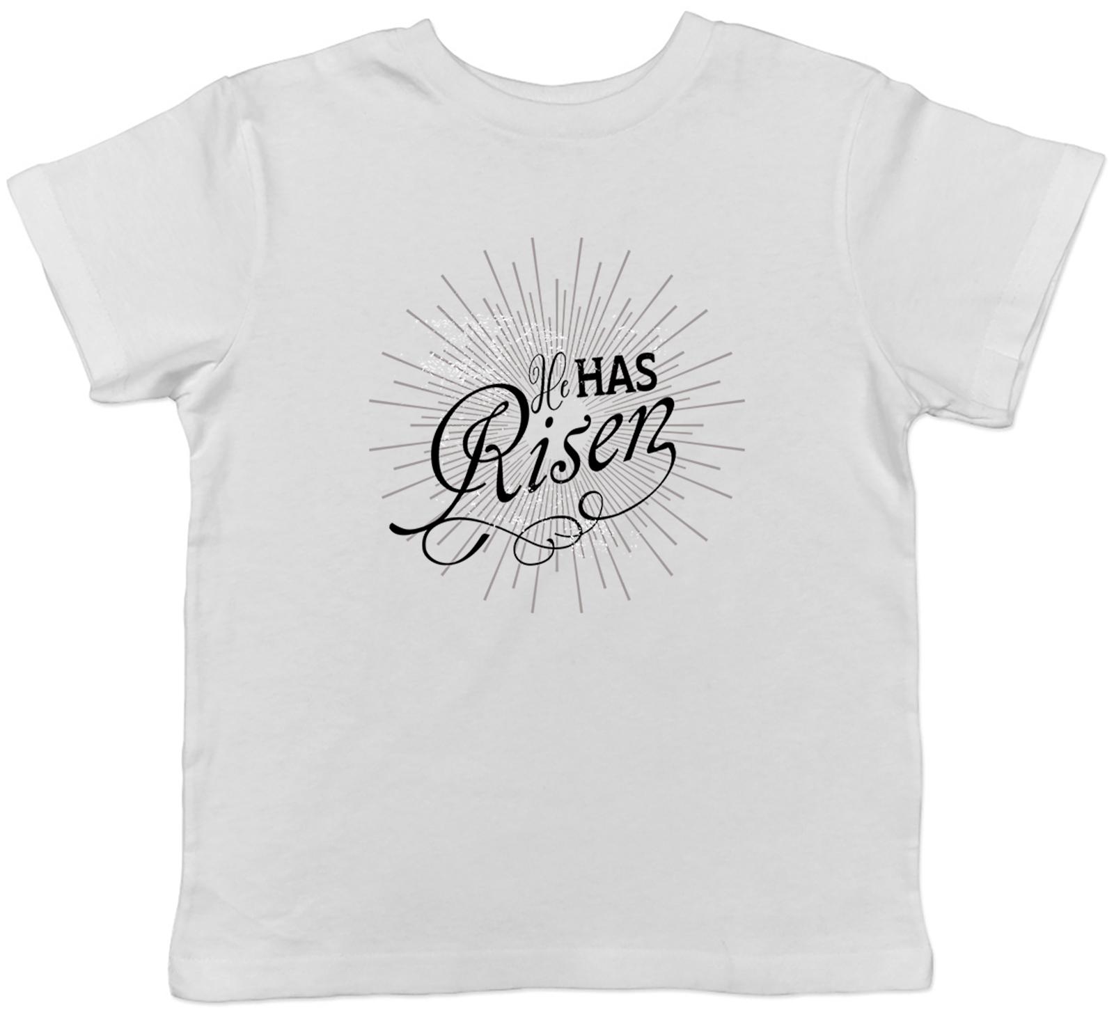 He Has Risen Palm Sunday Easter Childrens Kids T-Shirt Boys Girls Gift 130
