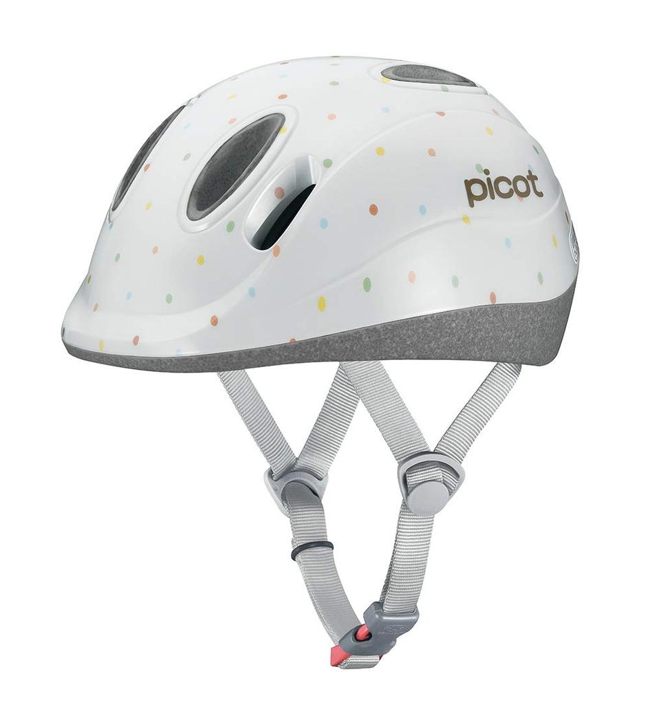 OGK KABUTO Bicycle Helmet The Smallest Helmet Picot XXS Drop White SG Certification “First” Size (45-47cm)