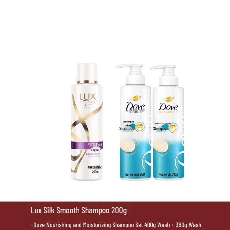 Lux Hydrating & Nourishing Anti-Dandruff Shampoo Set for Dry Scalp