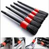10Pcs Auto Car Detailing Brush Set,Car Interior Cleaning Kit,Including 5Pcs Car Detailing Brushes, 3Pcs Wire Brush And 2Pcs Different Soft Bristle