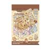 3D Cottage Landscaping Sticker Book: Children's Miniature Scenes for Decompression and Collage
