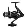 Newbility High Quality Spinning Fishing Reel 13+1BB Metal & Nylon Black 5.2:1 V-shaped Spool for River & Lake Fishing