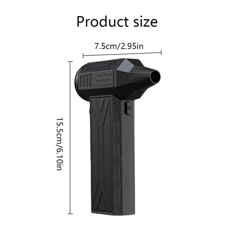 52m/s Powerful Air Blower Brushless Motor Wireless Handheld Fan Turbo Violent Fan  Car Cleaning