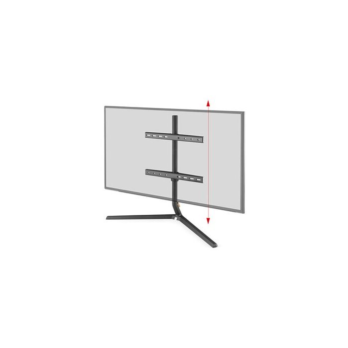 Support mural pour écran plat One For All sur pied pour meuble / TV Stand Design Table Top - Dark/Anthracite - Orientable 180 - VESA