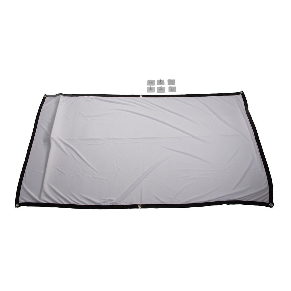 Projection Screen HD Foldable Portable Wrinkle Resistant Projector Movie Screen for Indoor Outdoor