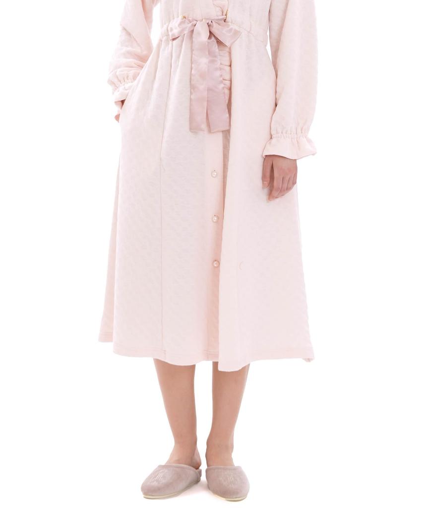 boudoir robe Cotton-lined