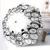1 Stück Schneemann-Kranz Automatischer Faltregenschirm - Tragbares faltbares Design mit 8 Speichen, Langlebiger Kunststoff- und Eisenrahmen, Lässiges Outdoor-Accessoire