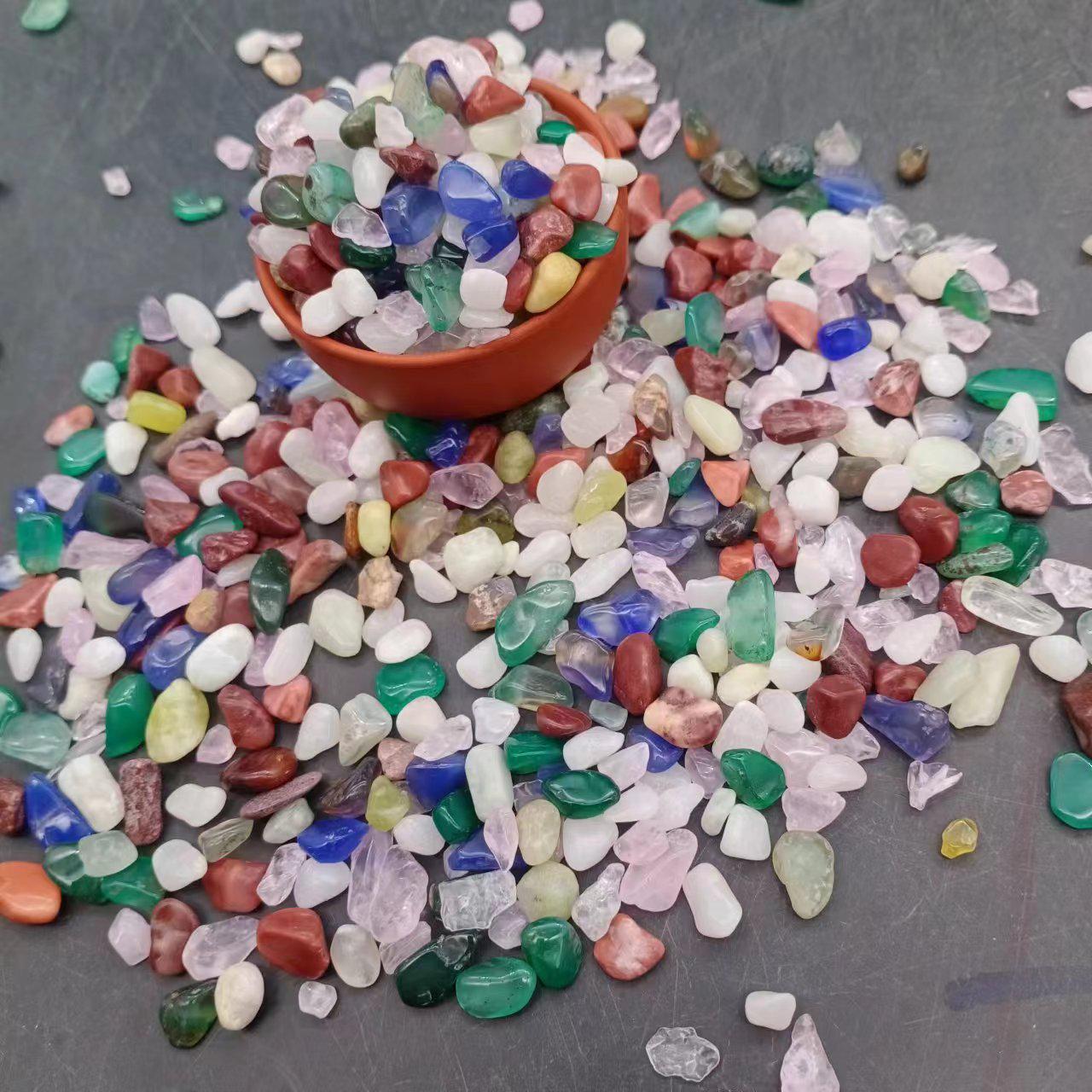 Seven-Jewel Yuhua Agate Stones for Aquarium & Landscaping Decor