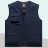 Outdoor Photography Overalls Vest Waiter Tooling MultiPocket Advertising Vest