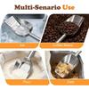 Stainless Steel Food Measuring Cup Ergonomic Handle Ice Scoop High-Quality Pet Food Scoop  Candy