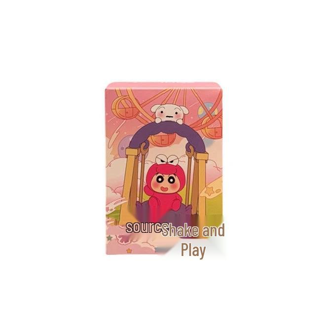 Crayon Shin-chan Swinging Series Blind Box Figurine - Trendy Toy & Decompression Ornament Gift.