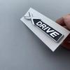 3D Car Rear Trunk Badge Xdrive Emblem Sticker Nameplate X drive Logo For BMW 320d 320i 530d 525d E60 G10 F15 F10 G20 Accessories