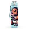 1PC Cute Beaver Backpack Cartoon Print 750ml Color Plastic Sports Water Bottle Leakproof Flip Straw Lid Suitable for Sports Office Home Use