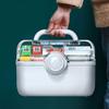 3 Layers Large Capacity First Aid Kit Family Portable Organizer Box Medicine Split Multifunction-Layer Storage First Aid Kit Box