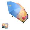 Mini Sun Umbrella Anti UV Pocket Sunshade Umbrella Easily Store 6-Folding Parasol  Women Men