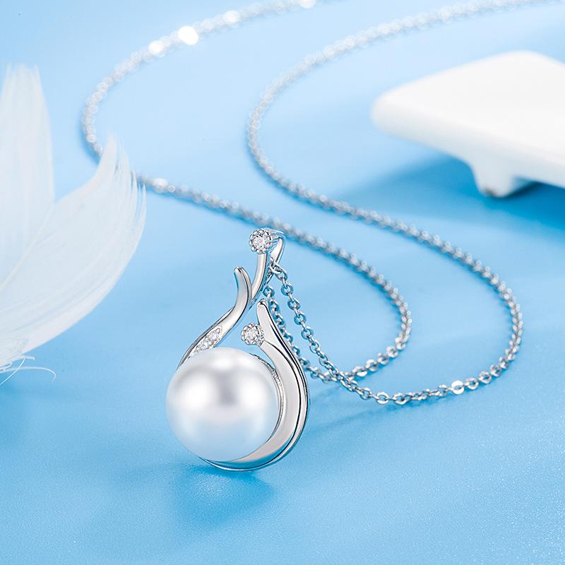 

925 Silver Necklace Pendant Dolphin High Quality Chain For Women Luxury Fashion Wedding Engagement Jewelry Party Gifts