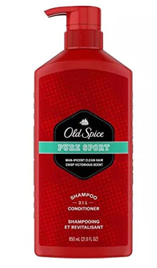 

Old Spice Pure Sport 2-in-1 Shampoo and Conditioner for Men - 21.9 fl oz [Used]
