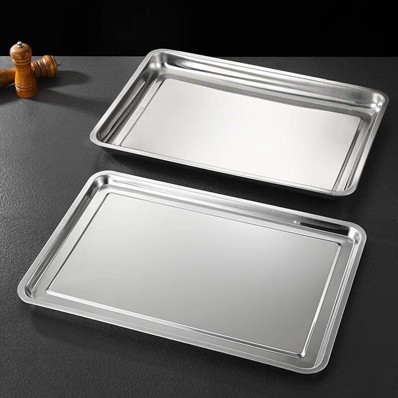 RuFengLai Commercial Stainless Steel Rectangular Steaming Tray