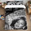 Queen Bed Comforter Sets Quilt Cover Duvet Cover Set Single Double Large Size Art Fashion B-Beyonces Pillowcase Bedding Linen
