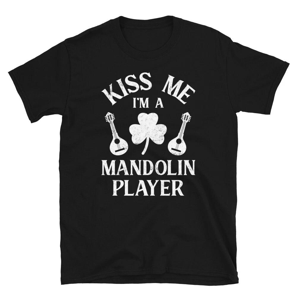 Mandolin Player Ireland Irish Proud T-Shirt S