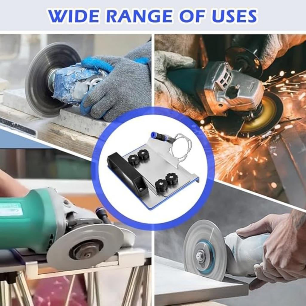 Angle Chamfer Tool for Finely Cut Stand Holde / Saw Blade,Tile Cutting Efficient Angle Bracket Tiling for Type 100 Angle Grinder