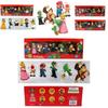 Six Piece Super Mario Bros Action Figure Toys Set Featuring Luigi Yoshi And Mushroom Collectibles For Kids