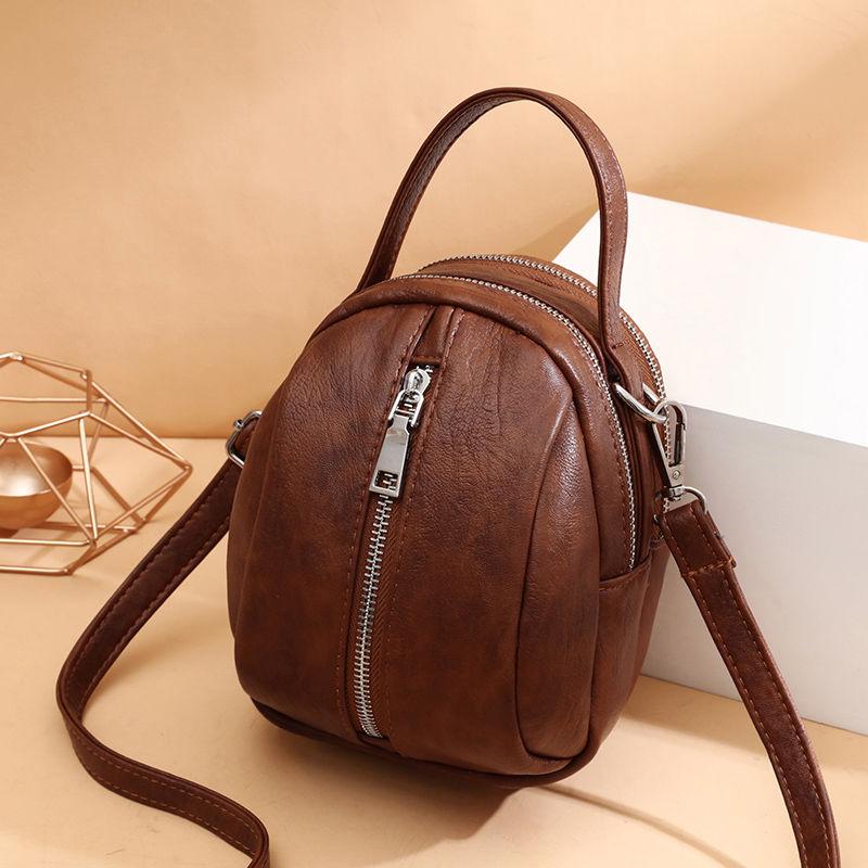 

Женская сумка 2024, весна и лето, мини-женская мини-сумка для мобильного телефона, сумка через плечо, женские сумки One size коричневый