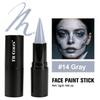 Matte Punk Black Lipstick Waterproof Long Lasting Lip Gloss Face Body Painting Gothic Dark Makeup Party Halloween Cosplay Makeup