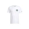 adidas Tmac Tee 8 Graphic Print Crew Neck Short Sleeve T-Shirt Men Tops White HS8522