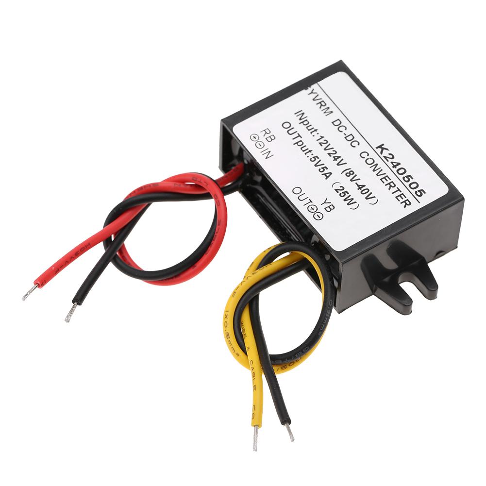 12V 24V to 5V 5A DC DC Buck Converter Step Down Power Supply Module