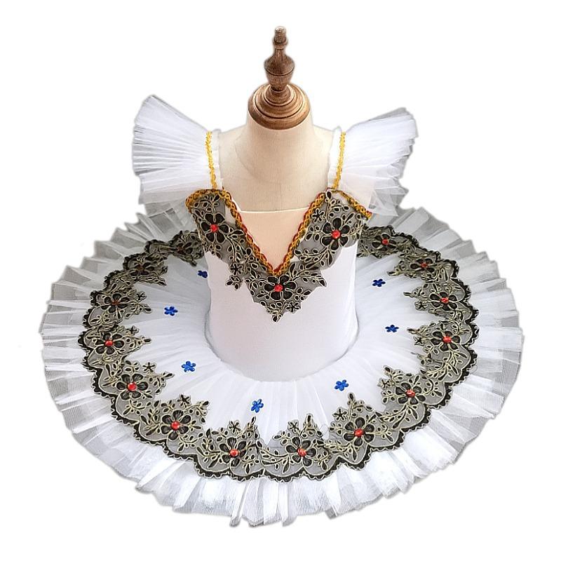 Little Swan Children s Ballet Tutu Puffy Skirt Girls Performance Costume 110