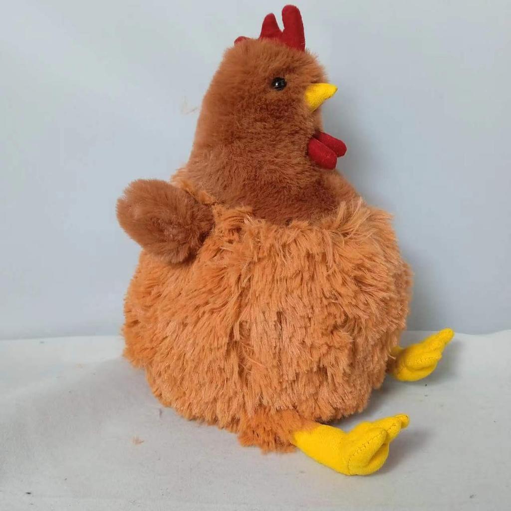 Latest Simulation Chicken Plush Toy Rooster Rooster Doll Childrens Birthday Gift