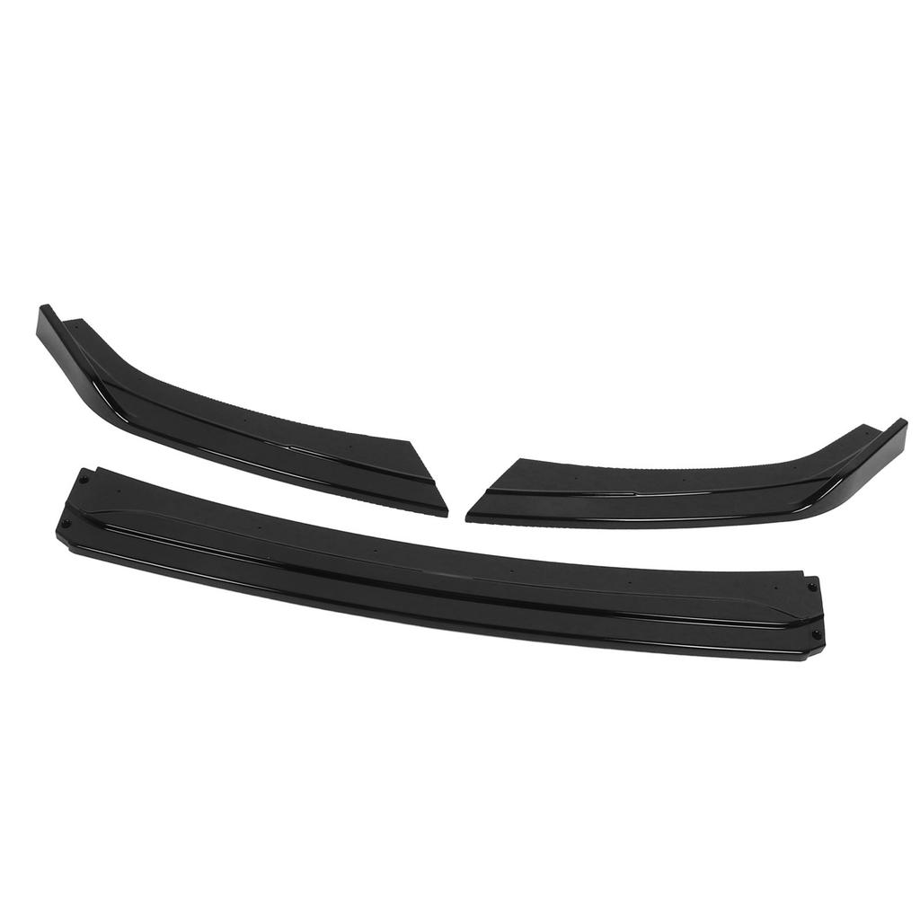 3 Parts Front Bumper Lip Spoiler Resistant Sporty Look Bumper Lip Diffuser Replacement for 2021 To 2023